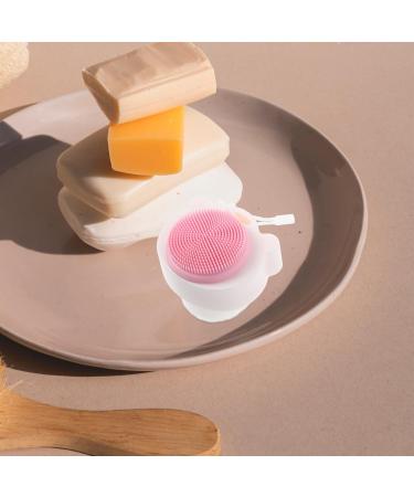 Beaupretty Silicone Face Scrubber Double Sided Face Cleaner Exfoliator Brush Soft Bristles Wash Brush for Deep Cleansing - Buy Online on GoSupps.com