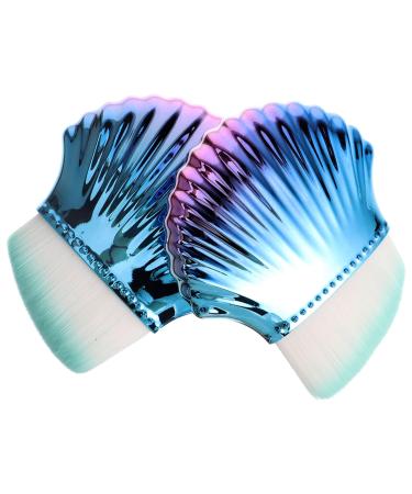 Beaupretty Nail Cleaning Brush 2pcs Cleaning Brush Mini for Nail Cleaning Blush Brush Powder Brush Makeup Nail Cosmetic Cosmetic Applicator Small Dust Brush Dense Travel Foundation Applicator