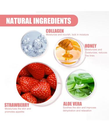 Lip Mask Lighten Lip Lines Hydrating Moisturizing Exfoliating Anti-Freeze Dry Cracking Non-Greasy Easy Absorption Lip Balm - Buy Online on GoSupps.com