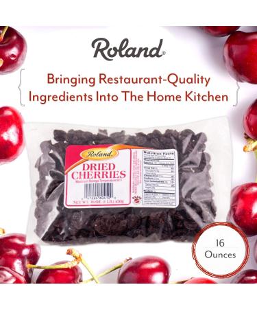 Roland Foods USA Sourced Dried Cherries 16oz Bag - Buy Online on GoSupps.com