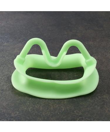 Silicone Tooth Stopper & Cheek Retractor - Intraoral Mouth Opener | Expandable Green | Pack of 3 - International Shipping - Buy Online on GoSupps.com