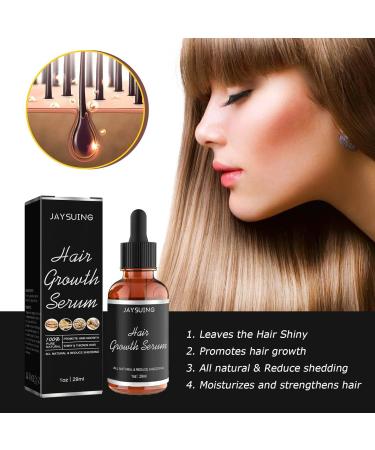 Allurium Hair Growth Serum for Black Women - Anti Hair Loss, Nourish & Repair Dry Damaged Hair - Fast Natural Growth (1PCS) - Buy Online on GoSupps.com