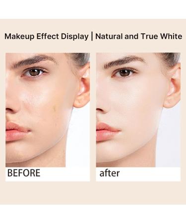 Flawless Hydrating Foundation Natural Clear Liquid Foundation and Concealer for Face Full Coverage Long Lasting Waterproof Tinted Moisturizer BB Cream Natural Beige 2.2 fl. oz - Buy Online on GoSupps.com