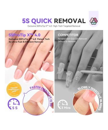 SAVILAND Nail Glue Remover Spray 60ml | Odorless & No Acetone | Quick & Easy Removal for Press-On Nails | Gel Nail Glue Remover at Home - Buy Online on GoSupps.com