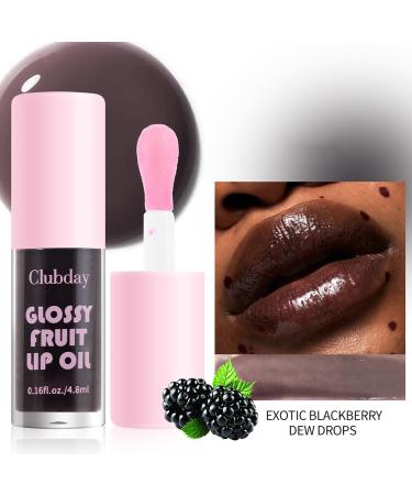 Pakivs 3 Colors Plumping Lip Oil Tinted Fruit Flavor Moisturizing Lip Oil Long Lasting Nourishing Lip Gloss Moisturizing Lip Gloss Lipstick for Women - Buy Online on GoSupps.com