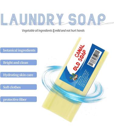 Canal Old Soap With Brush Canal Soap Bar For Stains Magic Soap Bar Stain Remover Easily Remove Stains From Clothes (1Pcs) - Buy Online on GoSupps.com