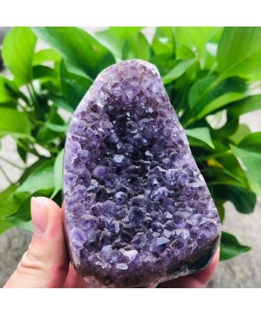 200g-2000g Natural Amethyst Geode Quartz Cluster Crystal Specimen Stone 1pc Suitable for Home Room Decoration Full of Texture (Color : 320g-450g 1pc) - Buy Online on GoSupps.com