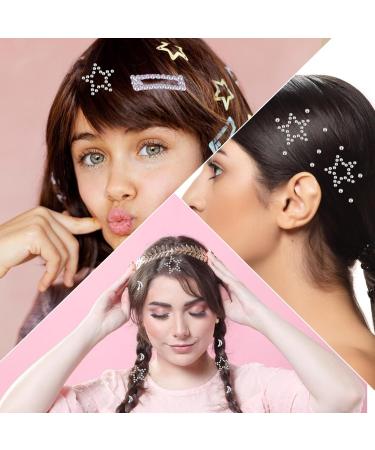 850 Pcs Rhinestones Hair Gems & Face Jewels - Self-Adhesive Nail Gems for DIY Crafts Festivals & Makeup - Buy Online on GoSupps.com