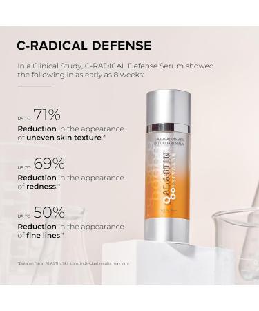 ALASTIN Skincare C-RADICAL Defense Face Serum (1 oz) | Hydrating Vitamin C Skin Serum | Fights Free Radicals | Anti-Aging Formula Reduces Fine Lines Wrinkles - Buy Online on GoSupps.com