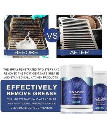 Mof Chef Cleaner Powder-Heavy Oil Stain Powder Cleaner All Purpose Stain Remo 500g - Buy Online on GoSupps.com