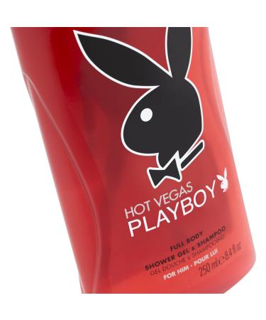 Playboy Vegas Shower Gel for Men 250ml - Refreshing Fragrance & International Shipping - Buy Online on GoSupps.com