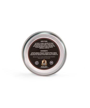 Beard and Bates | Original Old Fashioned Beard Balm for Growth & Thickness | Natural Grooming Conditioner with Beeswax & Premium Oils - Buy Online on GoSupps.com