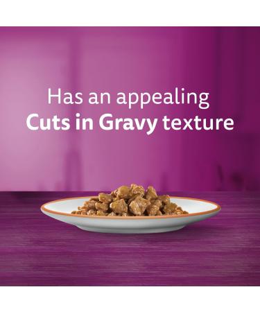 WHISKAS Perfect Portions Wet Cat Food Cuts in Gravy - Chicken & Beef Entr e 75g (24 Pack) Cuts in Gravy Chicken & Beef Entr e 75 g (Pack of 24) - Buy Online on GoSupps.com