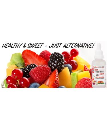 Alphapower Food Sucralose | Liquid Sugar Replacement | Sugar-Free Sweetener for Cooking & Baking | Vegan | 100ml - Buy Online on GoSupps.com