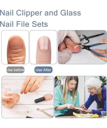 Nail Clippers for Men Toenail Clippers for Thick Nails Ultra Wide Jaw Opening Nails Cutter with Nail File Manicure Fingernail Clipper for Ingrown Manicure Tough Nails - Buy Online on GoSupps.com