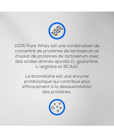 BioTechUSA 100% Pure Whey | Poudre de prot ines avec BCAA et Glutamine | Sans gluten sans huile de palme | 21g de prot ines par portion 454 g Cookies & Cream Cookies & Cream 454 g (Paquete de 1) - Buy Online on GoSupps.com