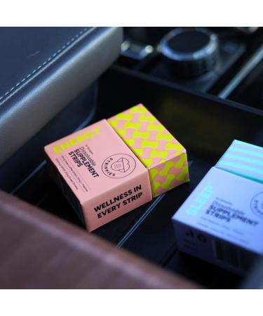 Dissolvable Energy Strips Natural Green Coffee, L-Theanine, B12, Ginseng Fast Acting, Jitter-Free Caffeine Alternative Fresh Mint Flavor On-The-Go Energy Boost 30 Strips Pack of 1 - Buy Online on GoSupps.com