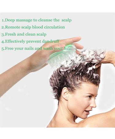 XTYPE Bath Supplies Crystal Transparent Silicone Massage Shampoo Comb Deep Massage Clean Scalp Shampoo Artifact (Color : Roze) - Buy Online on GoSupps.com