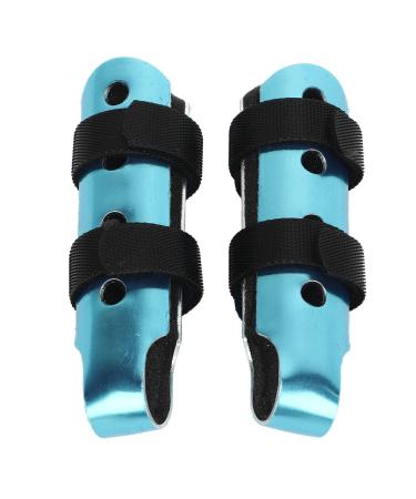 Two-Piece Metal Finger Splint - Breathable Support Brace for Arthritis & Broken Fingers (Large) - 2 Pack - Buy Online on GoSupps.com