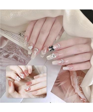 Moguri Colorful Loop Nodes Nail Plug Set - 3D Knot Trailer & DIY Decoration for Nail Art & Jewelry Stones - Buy Online on GoSupps.com