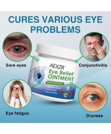IFFANY Eye Relief Ointment Lubricating Eye Ointment Soothing Eye Ointment Eye Ointment for Dry Eyes at Night Quickly Relieve Eye Fatigue - Buy Online on GoSupps.com