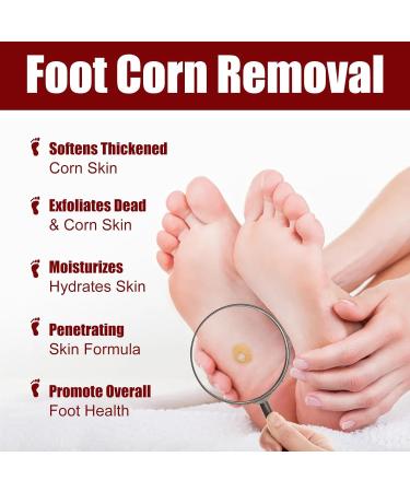 Foot Corn Removal Gel - Extra Strength Liquid for Smooth, Repair & Remove Corns - 1pcs - Buy Online on GoSupps.com