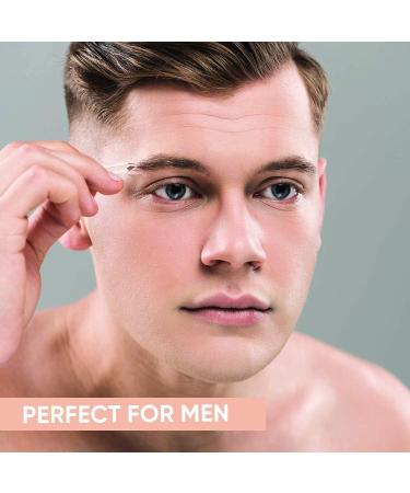 Q&A Tweezers with LED Light - Precision Eyebrow Hair Removal Tool for Men & Women | Perfect for Ingrown Hair & Eyebrow Shaping - Buy Online on GoSupps.com