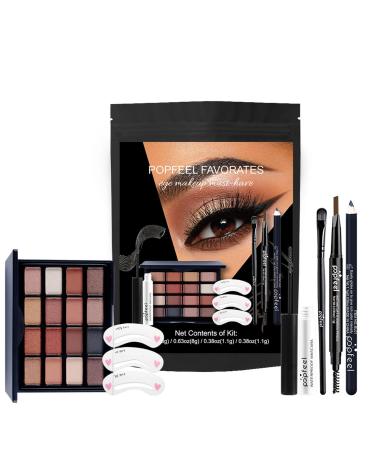 Eyeshadow Eye Liner Eye Makeup Set Make up Kit Portable - Eye Liner Mascara Eyeshadow Palette/Set for Women Eye Makeup