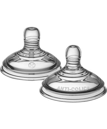 Tommee Tippee Advanced Anti Colic Teats Variable Flow Baby Feeding BPA Free Pack of 2 - Buy Online on GoSupps.com