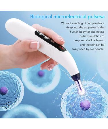 9-Speed Electronic Acupuncture Pen - Pain Relief Therapy Tool for Neck & Arm | Acupuncture Pencil & Energy Meter - Buy Online on GoSupps.com