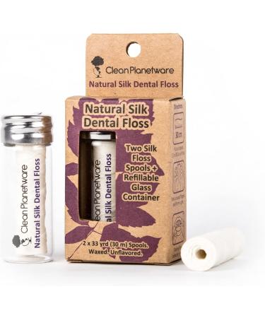 Natural Silk Dental Floss | Eco-Friendly Biodegradable & Gentle on Gums - Shop Internationally - Buy Online on GoSupps.com