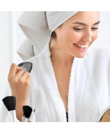 Cushion Puff | Makeup Puff in Black | Effective and Practical Foundation Cushion | Triangle Powder Puff for Foundation Liquid Application - Buy Online on GoSupps.com