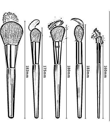 Multifunctional Makeup Brush Set for Foundation Concealer Eyeshadow & Blush Perfect for All Your Beauty Needs - Buy Online on GoSupps.com