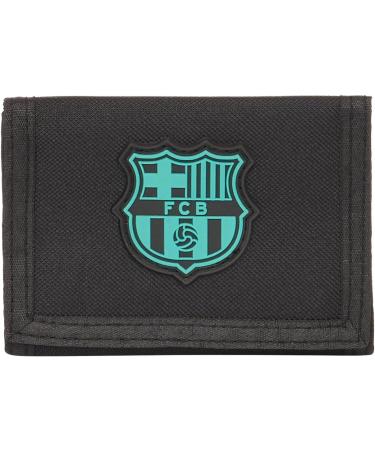 Safta F.C. Barcelona 3rd Team Money Exchange Wallet - Versatile & Durable 12.5x9.5 cm Black - Buy Online on GoSupps.com