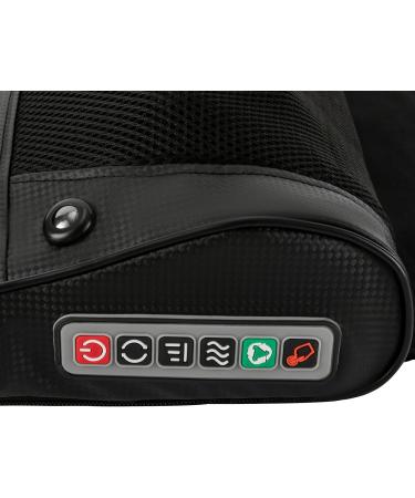 Neck & Back Massage Device with Heat - 3 Speed Kneading Massager for Muscle Pain Relief | International Shipping - Buy Online on GoSupps.com
