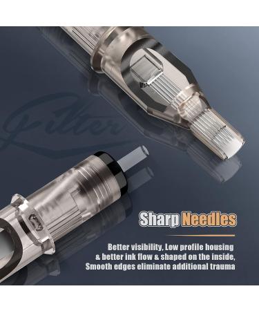 EZTAT2 50Pcs Tattoo Mixed Cartridge Needles #12 - 3RS 5RS 7RS 9RS 11RS Assorted Round Shader for Rotary Tattoo Machine - Buy Online on GoSupps.com