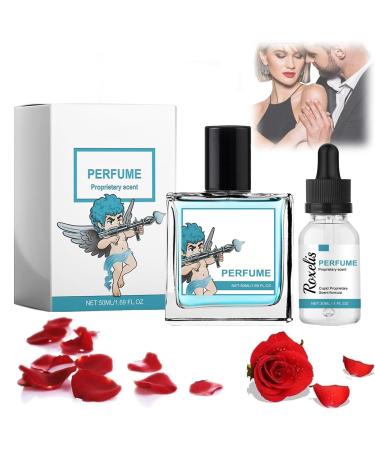 Cologne for Men Pheromone Cologne for Men Hypnosis 2.0 Cologne Lasting Fragrance Suitable for Men and Women (Atomizing+Burette Type)