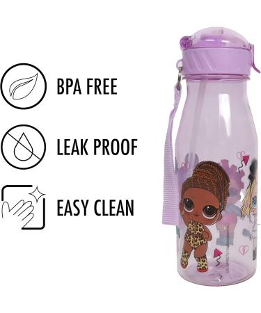 LOL Surprise Kids Dome Cap Water Bottle with Straw (550ml) - Buy Online on GoSupps.com