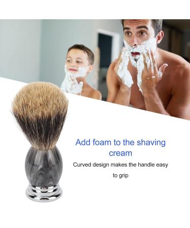 Premium Synthetic Shaving Brush for Men | Razor Brush with Resin & Aluminum Alloy Handle - Perfect Gift for Dads & Friends - Buy Online on GoSupps.com