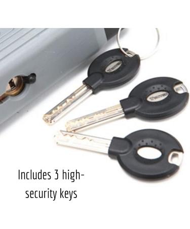 SIGTUNA 16mm Heavy Duty Bike Lock - Anti Theft U-Lock Combo for Road, Mountain, Folding Bikes - Buy Online on GoSupps.com