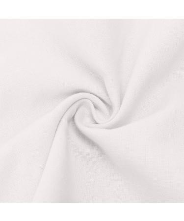 Ganfancp Women Loose Fit Cotton Linen T-Shirt - Black, X-Large - Buy Online on GoSupps.com