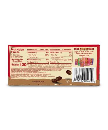 Sun-Maid Chocolate Yogurt Covered Raisin Snacks 1oz Pack of 6 - Kid-Friendly Snack Size - Buy Online on GoSupps.com
