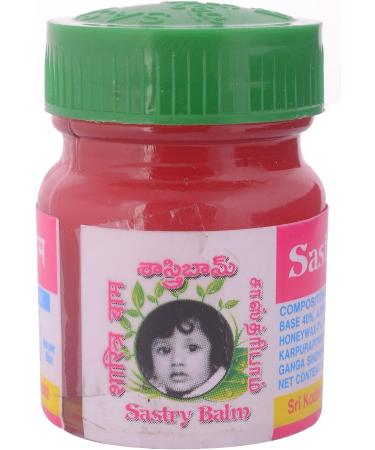 Sastry balm Ayurvedic Painbalm (Pack of 5)- 12 gms each - Buy Online on GoSupps.com