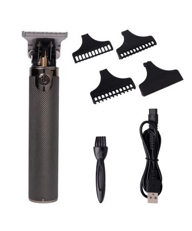 Red by Kiss Hair Trimmer for Men Precision Blade Cordless Trimmer Mens Grooming Kit (Cool Gray)