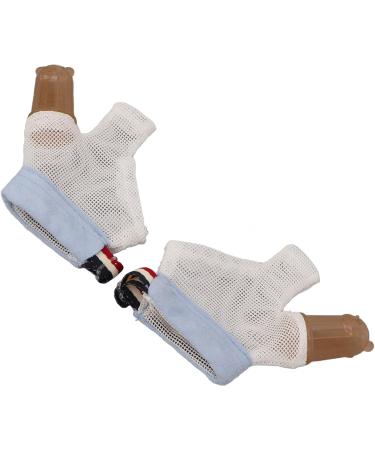Stop Thumb Sucking Glove - Washable Adjustable & Breathable Thumb Protection (Blue) for All-Day Comfort - Buy Online on GoSupps.com