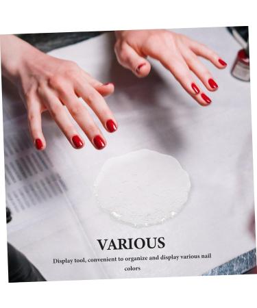  Beaupretty Beaupretty Gel Polish Palette with Elegant Glass Tray for Nail Art Mixing and Storage - Buy Online on GoSupps.com