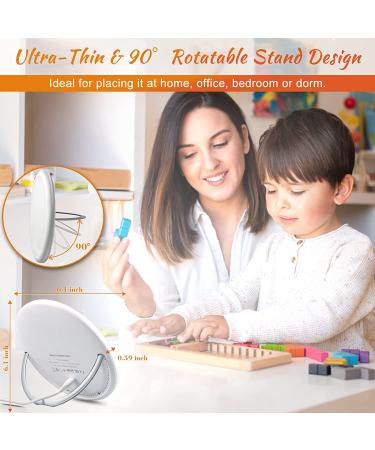 10000 Lux UV-Free Light Therapy Lamp with Touch Control and Adjustable Brightness - Home & Office Sunlight Lamp with Timer Setting and Rotatable Bracket - Buy Online on GoSupps.com
