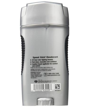 Speed Stick Deodorant for Men Fresh 3 oz (Pack of 6) - Long-lasting Protection - Buy Online on GoSupps.com