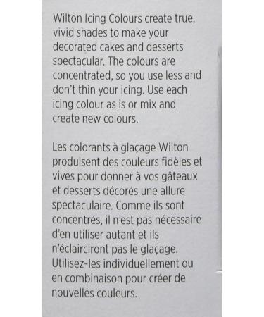 Wilton 4 Colour Icing Gel Set Primary Colours 14.1g (0.5oz) jars 4 Primary Colours Set Icing Gel Set - Buy Online on GoSupps.com