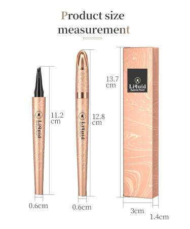 Buy Housn Waterproof Eyebrow Pencil - Fork Tip Quick Drying & Durable - Gray (03#) for Natural Makeup - International Shipping Available - Buy Online on GoSupps.com